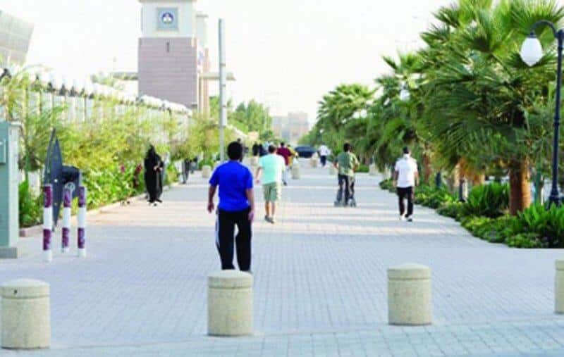 أخبار السعودية : من الممكن ممارسة رياضة المشي داخل الأحياء بدون تصريح