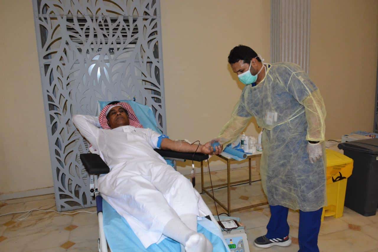 نادي حطين يطلق حملة للتبرع بالدم بالتعاون مع مستشفى صامطة