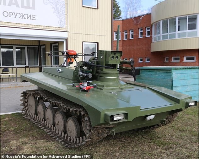 روسيا تعتزم استبدال الجنود بالروبوتات