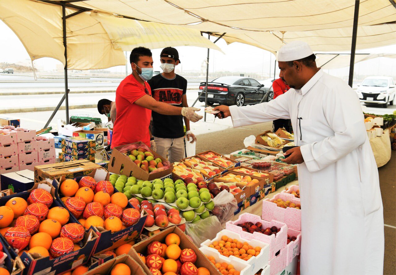 استحداث سوق مؤقت للفاكهة والخضار بمخطط الملك فهد في المدينة