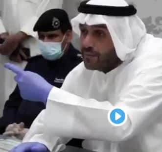 فيديو.. وزير الداخلية الكويتي لـ المصريين : “حقكم من تجار الإقامات أنا أجيبه”