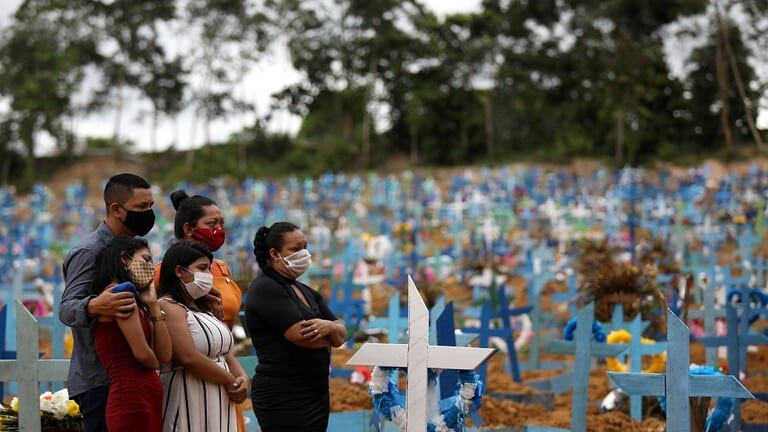 وفيات كورونا في البرازيل تتجاوز 25 ألفاً