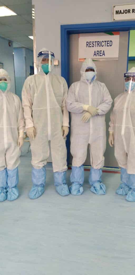 عملية قيصرية ناجحة تنقذ مصابة بفيروس كورونا في ظهران الجنوب