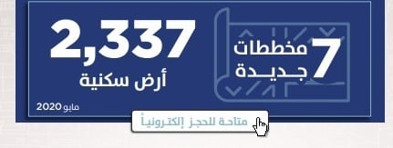 سكني يُطلق 7 مخططات جديدة توفر أكثر من 2300 قطعة أرض سكنية