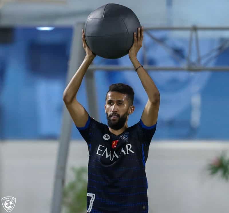 الفرج في تدريبات الهلال