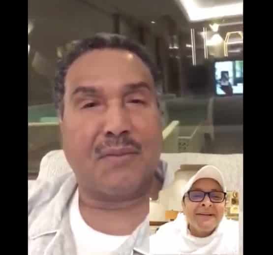 محمد عبده ممازحًا عبدالمجيد عبدالله: أشوفك محرم!!