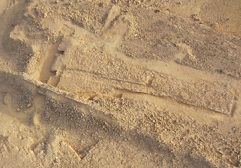 اكتشاف منصة من الألفية السادسة قبل الميلاد في السعودية