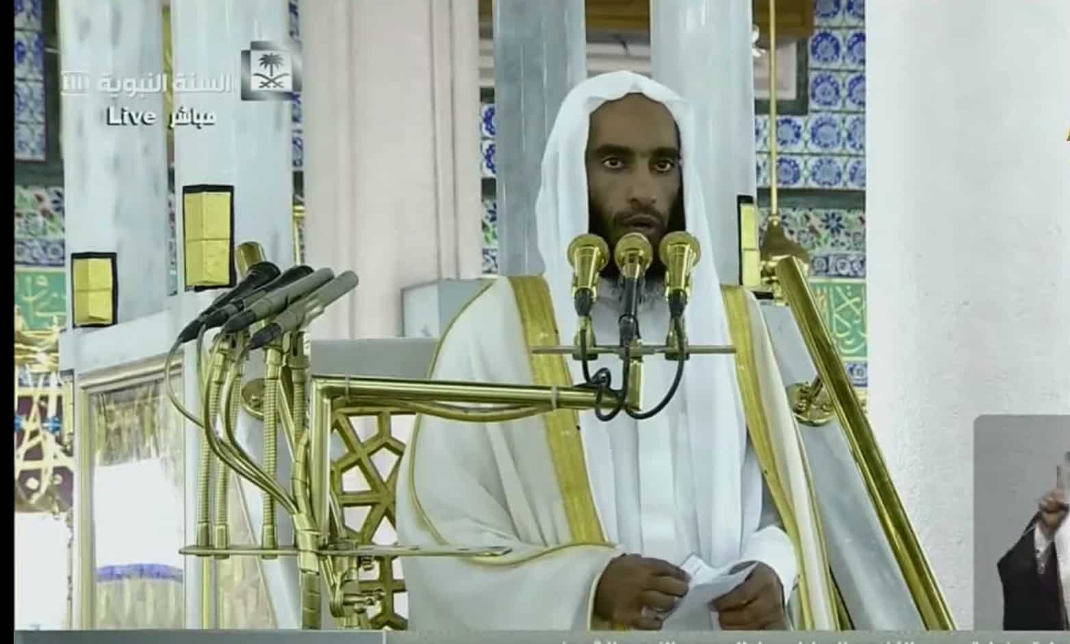 فيديو.. خطيب المسجد النبوي: أكثروا من الدعاء فهو مفتاح السماء