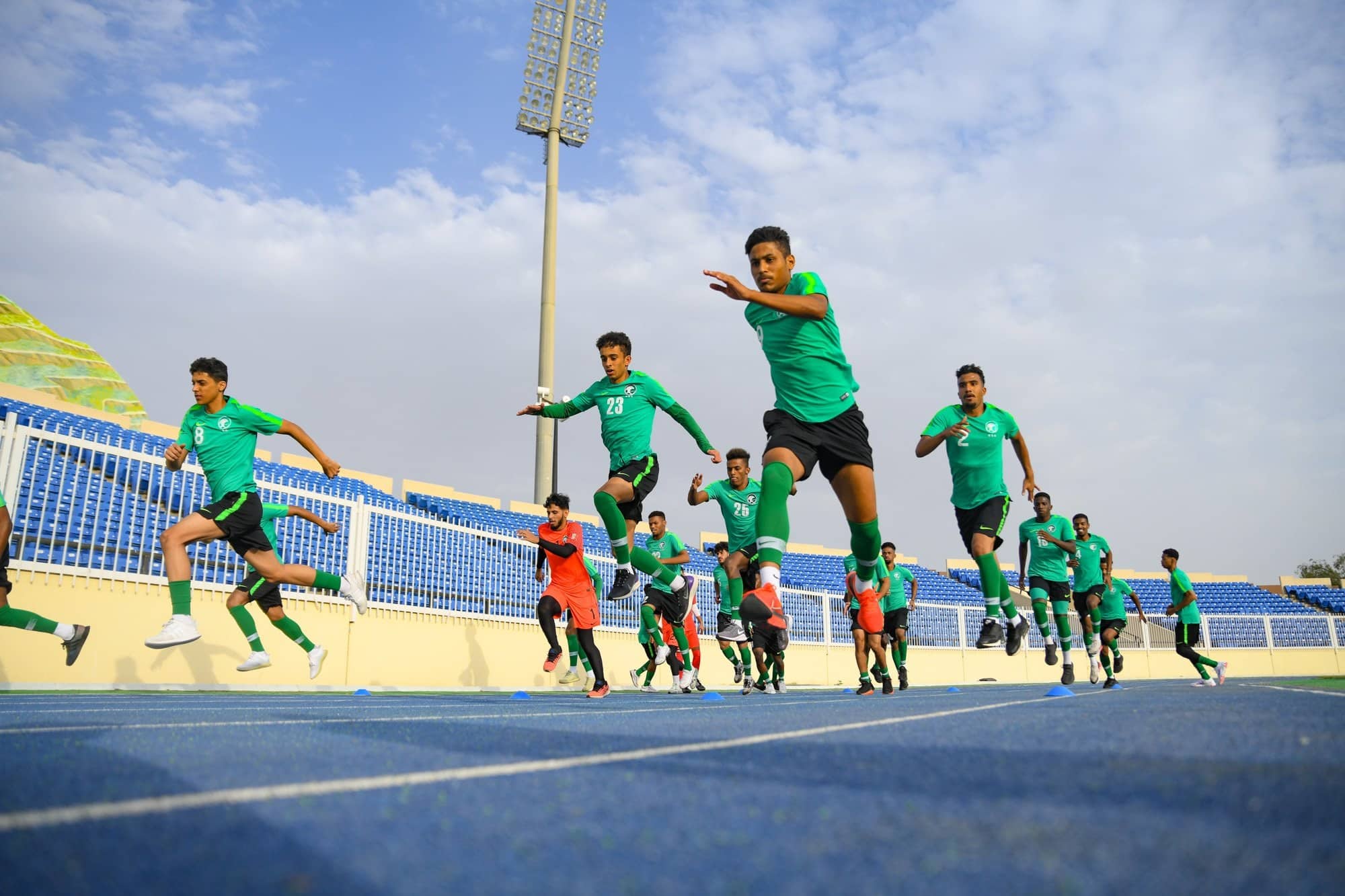 الأخضر يواصل تدريباته ويُجري فحص كورونا