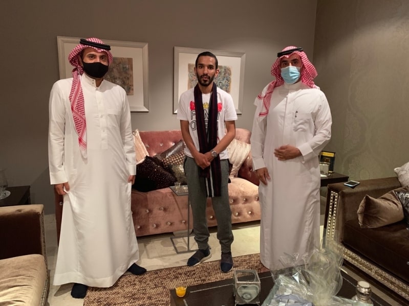 ادارة التعاون تزور خالد الزيلعي 
