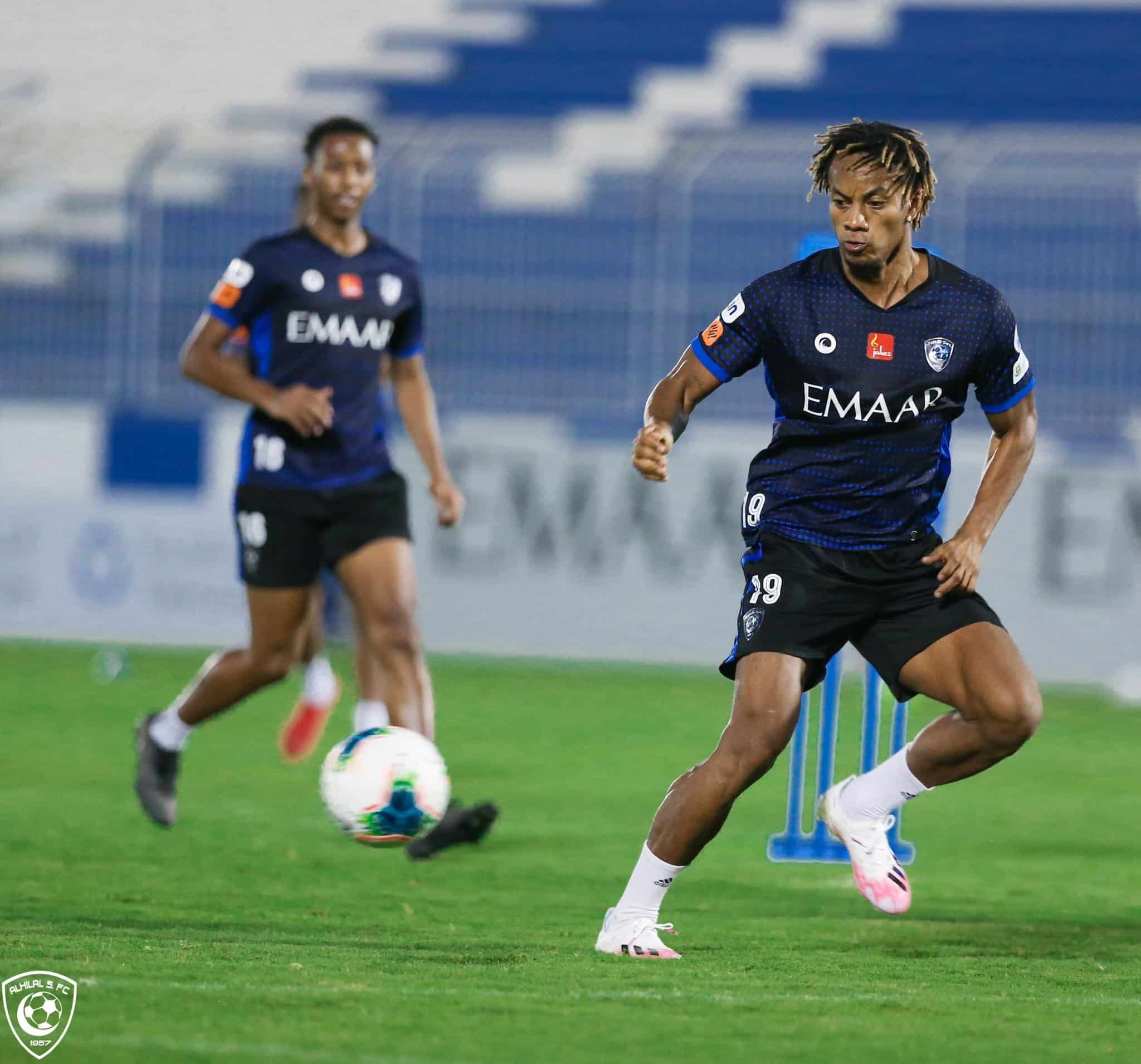 كاريلو والمعيوف ينعشان مران الهلال