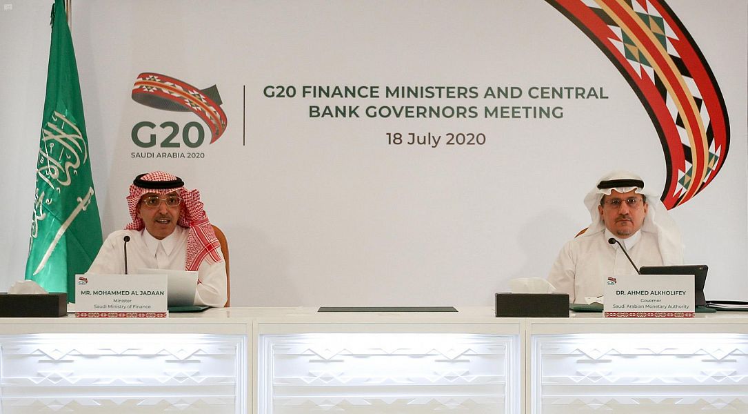 مجموعة العشرين برئاسة المملكة تتعهد بضمان استقرار المالية العامة والتوازن النقدي