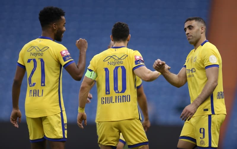 السهلاوي يتصدر هدافي مواجهات النصر والاتفاق 3 دوري محمد بن سلمان