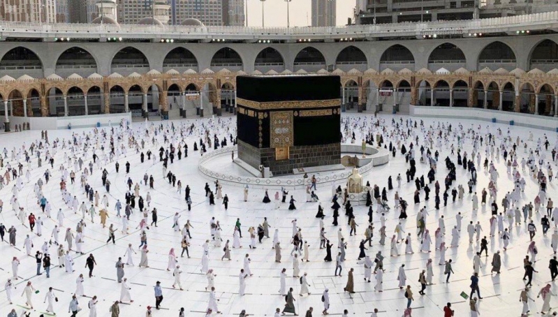 وزير الشؤون الإسلامية: نجاح الحج نتيجة توجيهات الملك سلمان ومتابعة ولي العهد 11 طواف الوداع 3