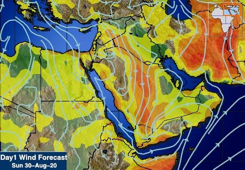 المسند يتوقع هطول أمطار على بعض المناطق