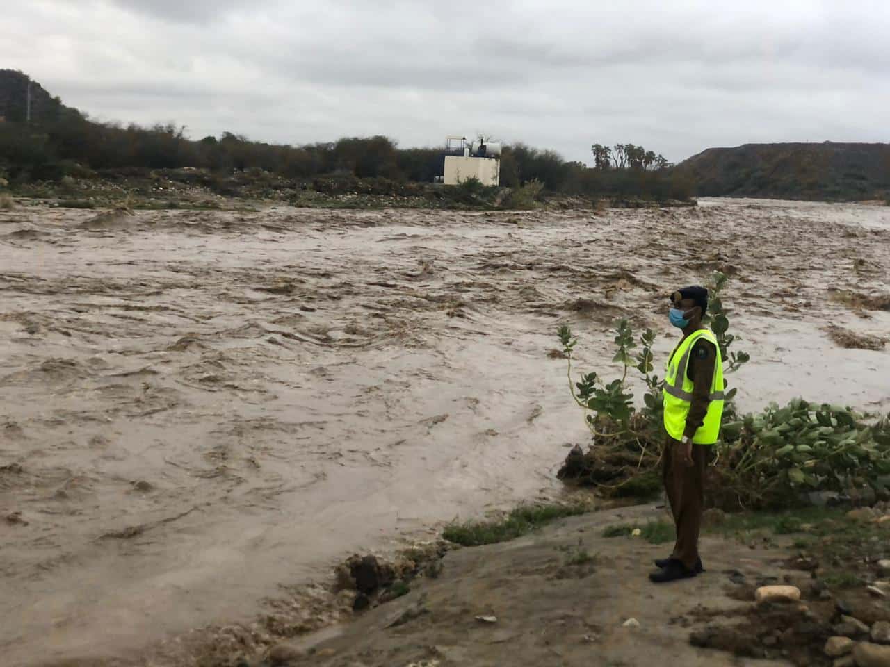 غبار وأمطار وبرد وسيول تشهدها منطقة جازان اليوم