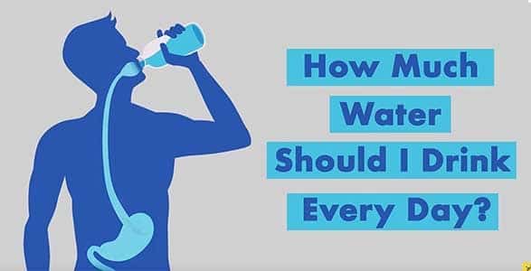 اعرف كمية الماء المناسبة التي تحتاجها حسب وزنك