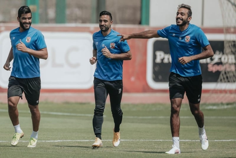 لاعبو الاهلى المصرى