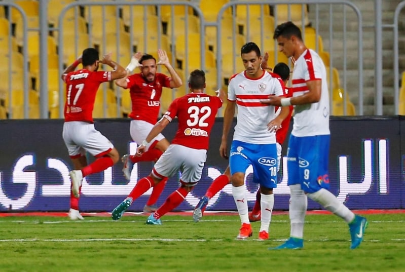 الزمالك ضد الأهلي في الدوري المصري