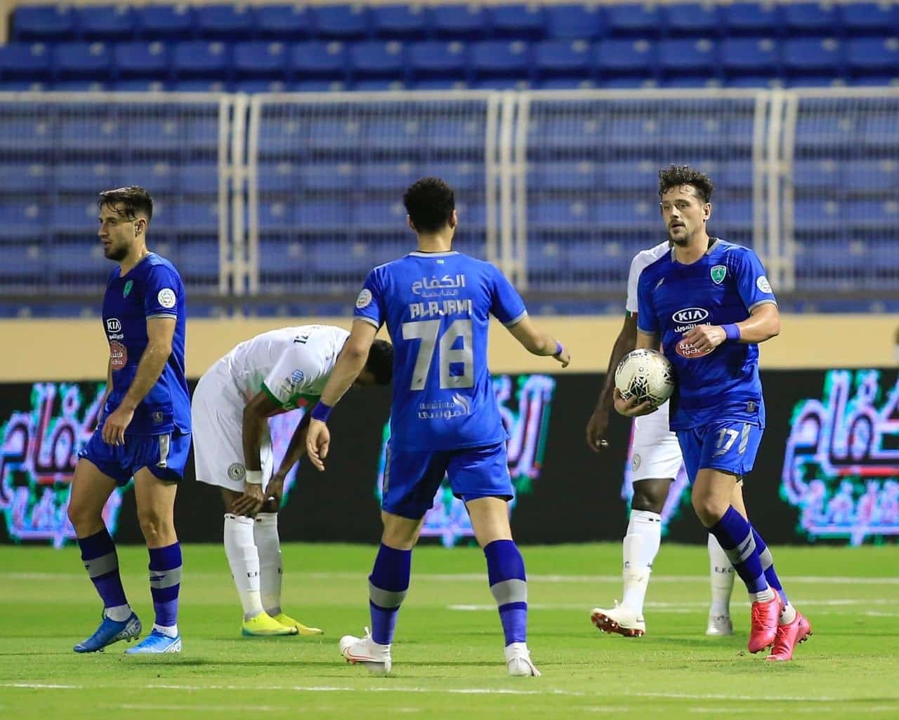 دوري محمد بن سلمان.. تعادل الفتح والاتفاق بالشوط الأول