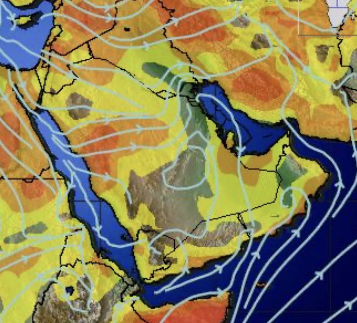 الحصيني : توقعات بهطول أمطار متفاوتة ورياح شديدة على هذه المناطق