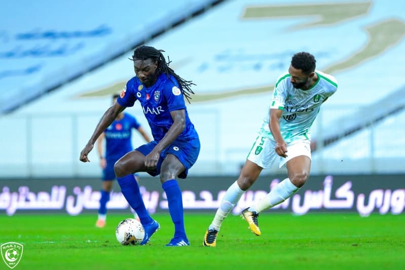 بافيتيمبى جوميز في مباراة الهلال والأهلي