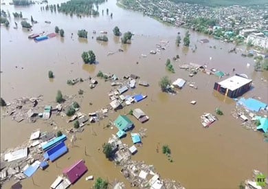 بنغلاديش تغرق بمياه الفيضانات.. صور فضائية تكشف حجم الكارثة