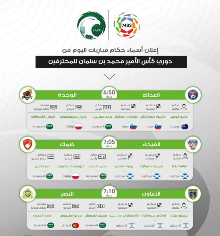 مباريات اليوم