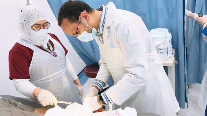 70 حالة إصابة قطع بالأيدي وجروح بسبب الأضاحي في بريدة