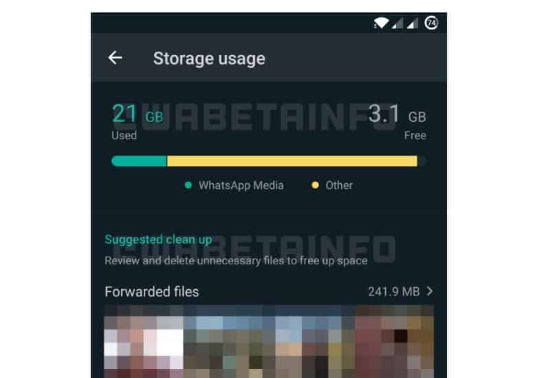 ميزة جديدة من WhatsApp تسمح للمستخدمين بالحفاظ على مساحة التخزين 