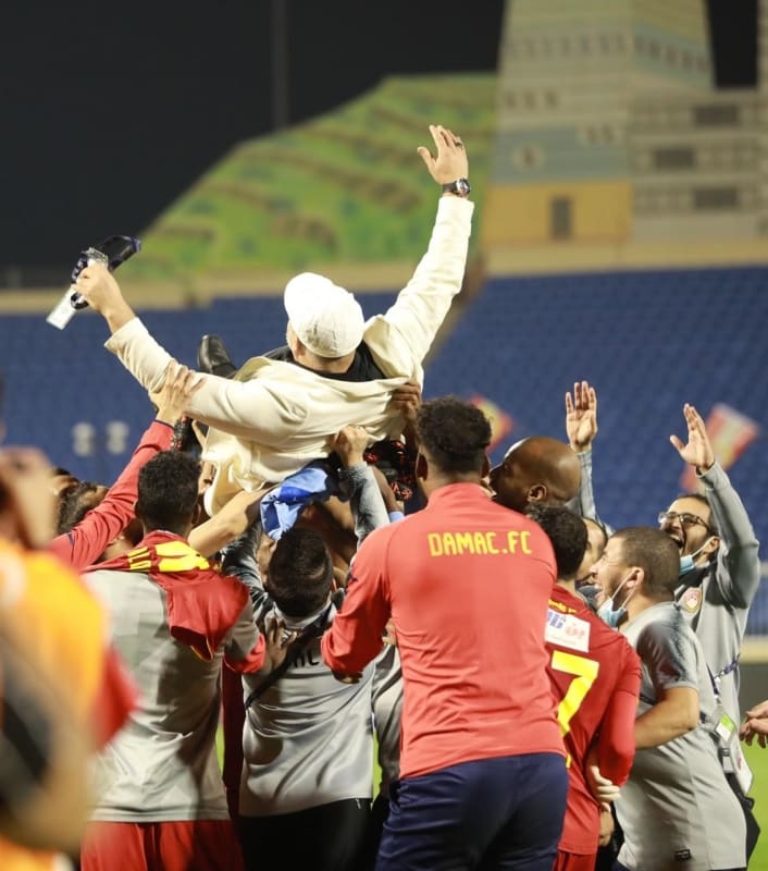 ابن زكري: أتصرف بطبيعتي وطموحي كبير مع ضمك 3 ضمك مع بن زكري