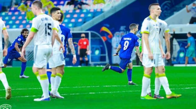 مباراة الهلال وباختاكور