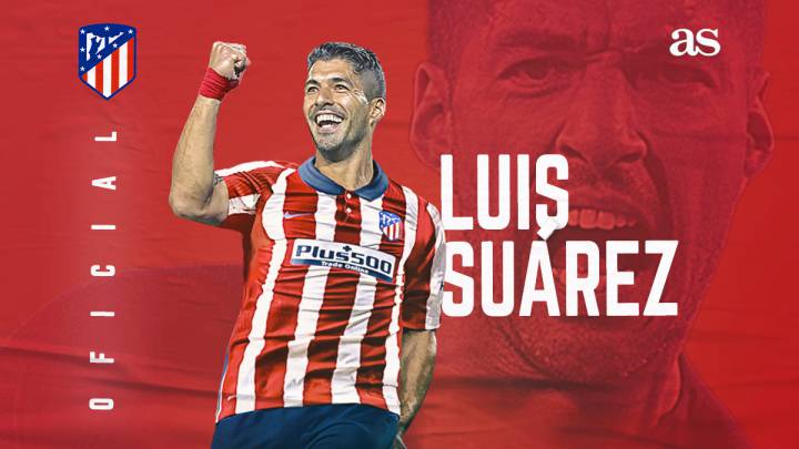 رسميًّا .. أتلتيكو مدريد يتعاقد مع لويس سواريز حتى عام 2022
