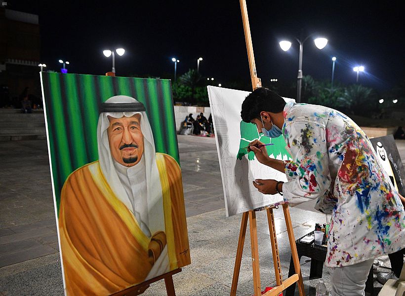 فعاليات فنية وإبداعية منوعة بحديقة الملك فهد بالمدينة في يوم الوطن