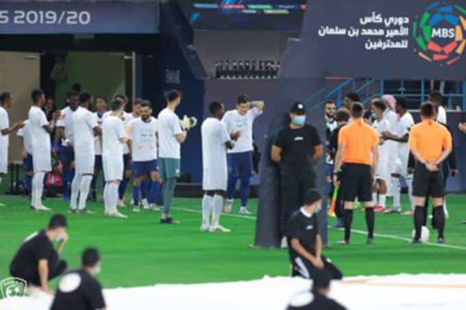 الممر الشرفي بلقاء الهلال والشباب