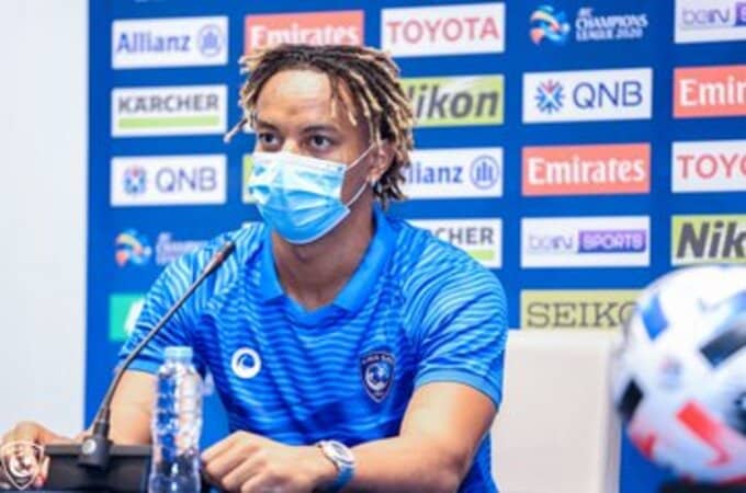 كاريلو في المؤتمر الصحافي لمباراة الهلال وشاهر خودرو