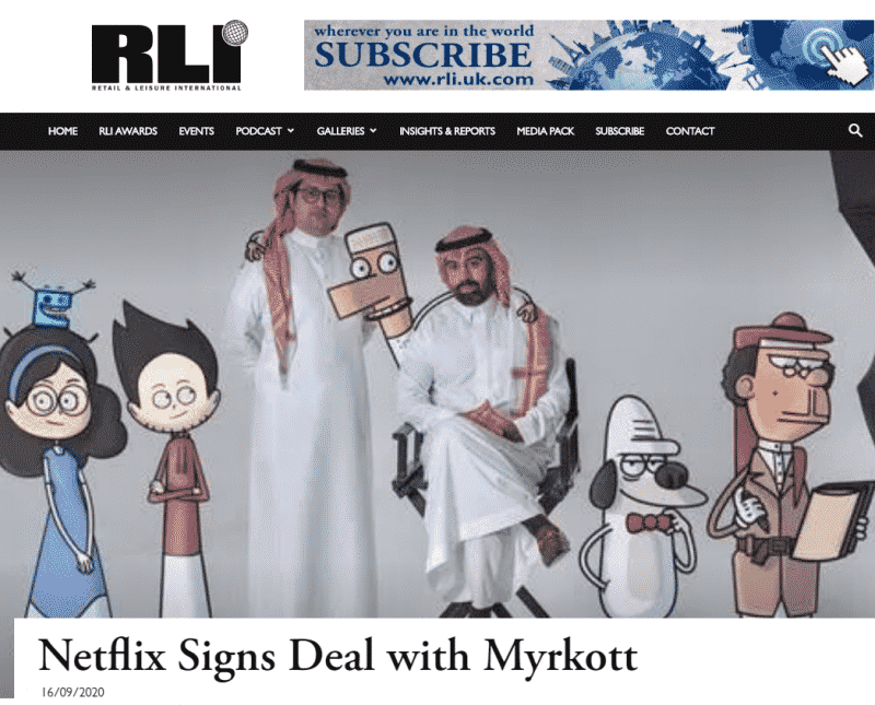 Netflix توقع صفقة مع استوديو الرسوم المتحركة السعودي ميركوت (1)