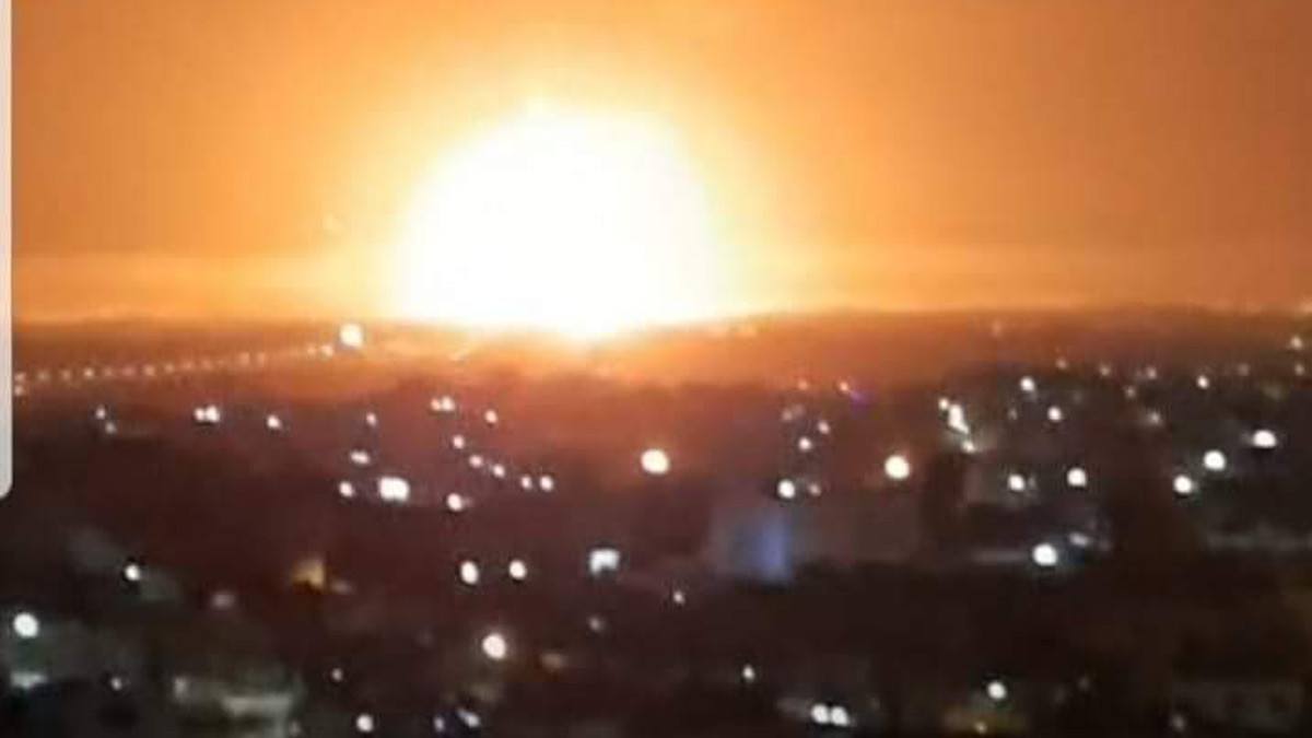 فيديو.. انفجار في مدينة الزرقاء الأردنية
