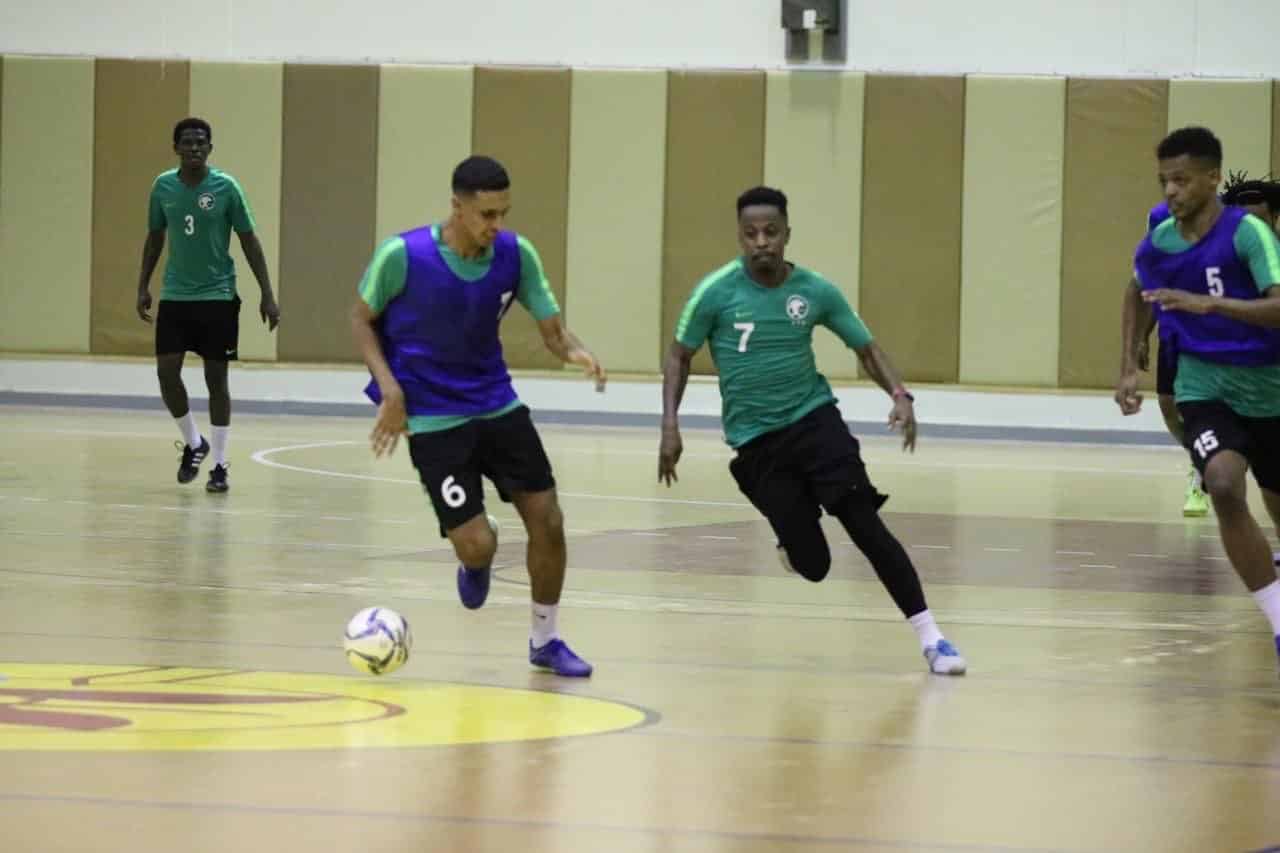 16 لاعبًا في قائمة أخضر الصالات بـ كأس العرب