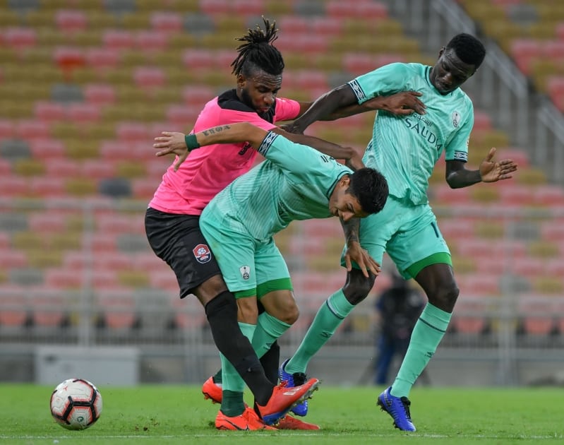 الأهلي والرائد في دوري محمد بن سلمان