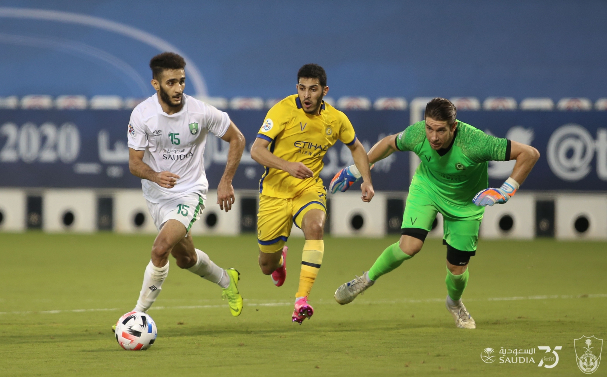 رقم سلبي لـ الأهلي ضد النصر في الشوط الأول