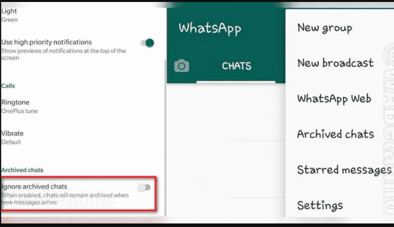 تحديث جديد من WhatsApp يخص الدردشات المؤرشفة