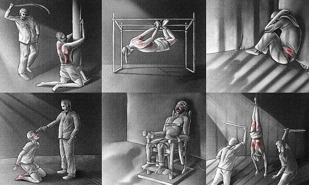 تقرير العفو الدولية يكشف أساليب التعذيب الوحشية للاستجواب في إيران  (1)