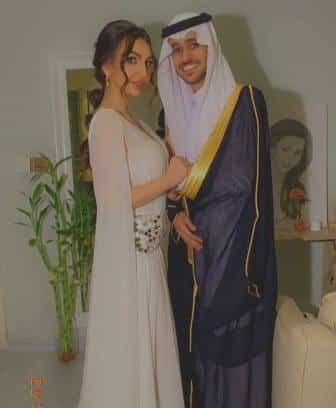 زواج المطرب عايض يوسف من الممثلة هبة الحسين