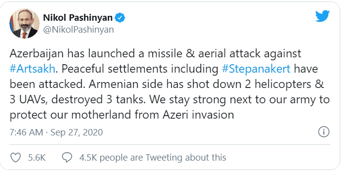 ماذا يحدث بين أذربيجان وأرمينيا وأيهما يفوق الآخر عسكريًا؟