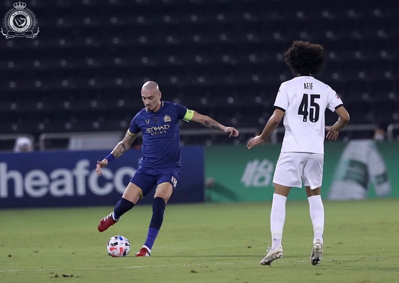 مايكون في مباراة السد ضد النصر