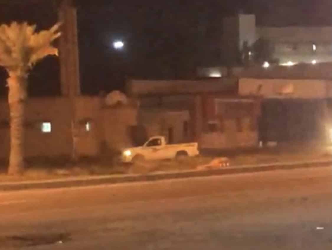 مرور جازان يطيح بمفحط الهايلكس