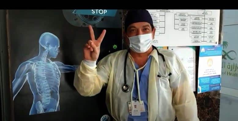 فيديو.. ملائكة من البشر أغنية الطبيب الشاولي لأبطال الصحة 