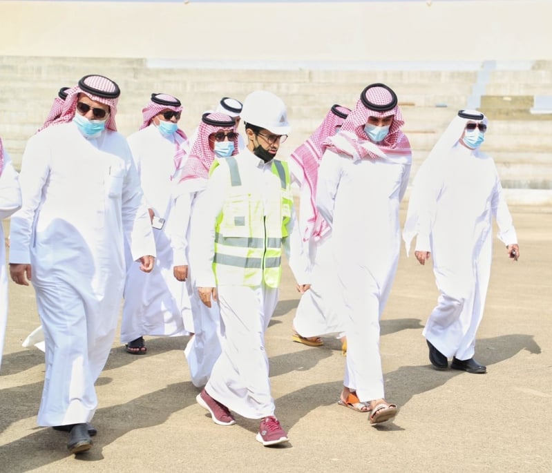 عبدالعزيز بن تركي الفيصل في نادي أبها