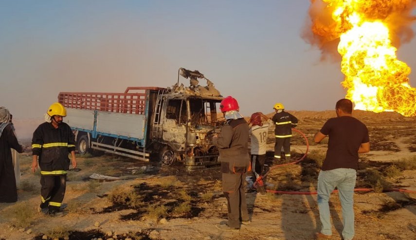 مقتل وإصابة 53 بانفجار خط أنابيب غاز في العراق